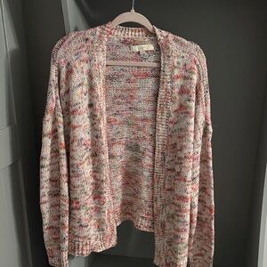 LOFT Speckled Knit Women's Cardigan
